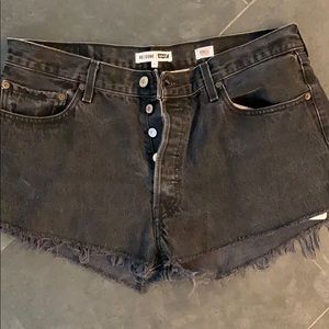 Vintage Re/Done / Levi’s black “The Short”
